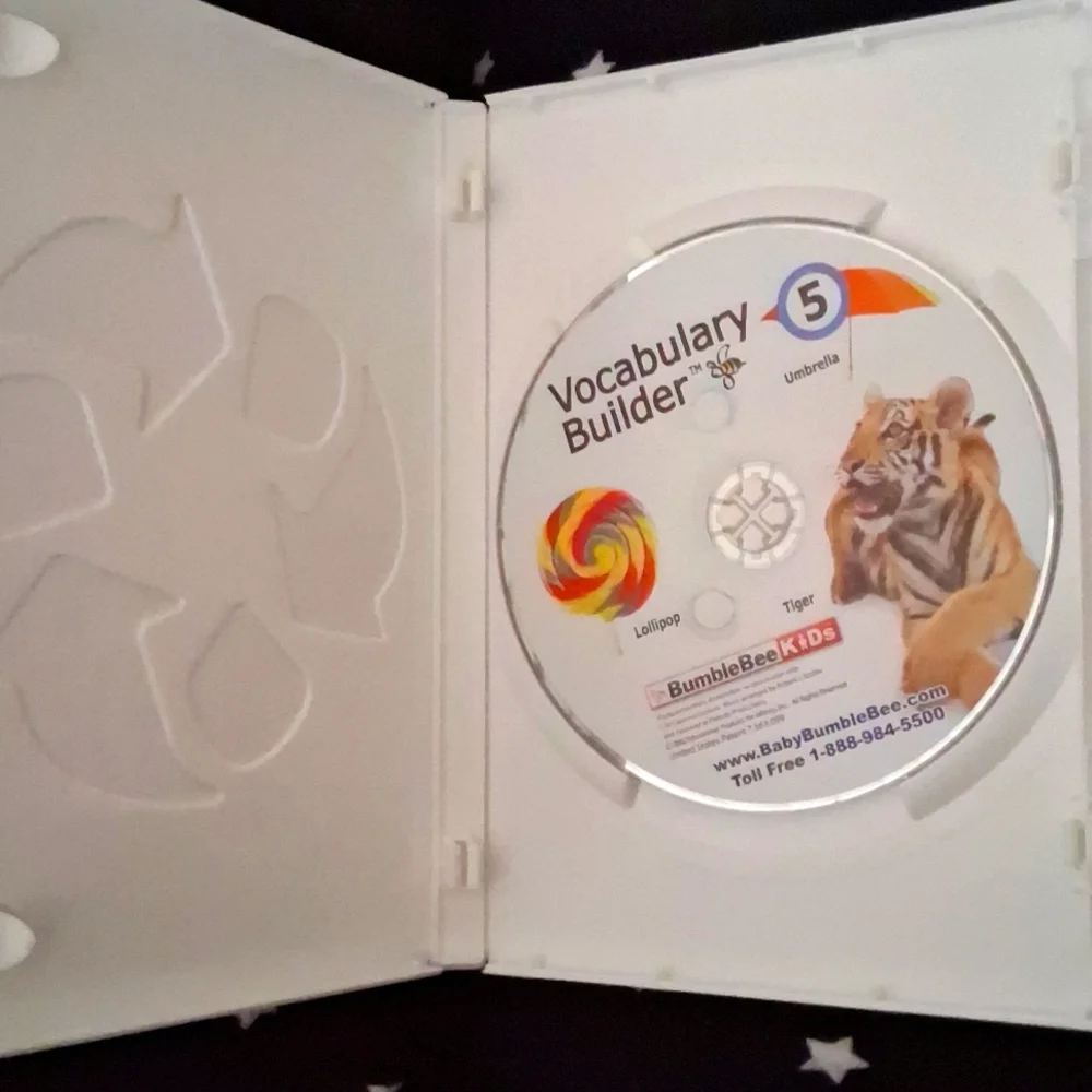 BumbleBee Infants Toddlers Kids Vocabulary Builder DVD 5